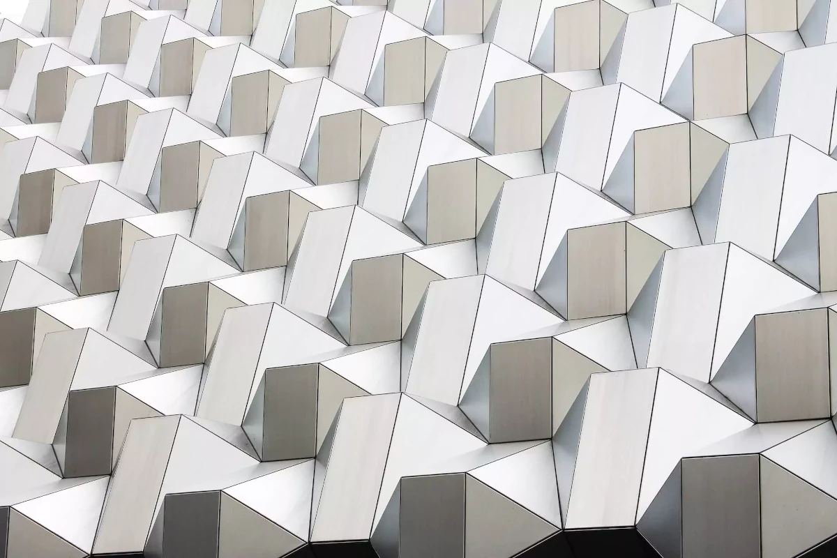 A ramp along a curved wall in the Kiasma Museu, Helsinki, Finland